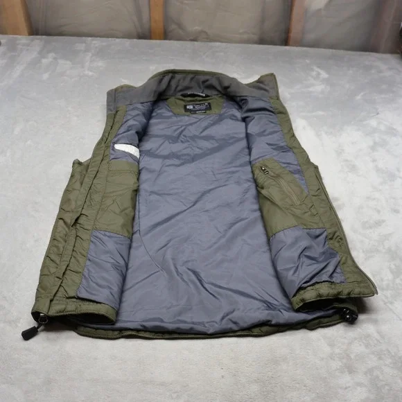 Carhartt Vest Mens Small Grn Gilliam Lightweight Water Resistant Insulated LOGO - Picture 9 of 15